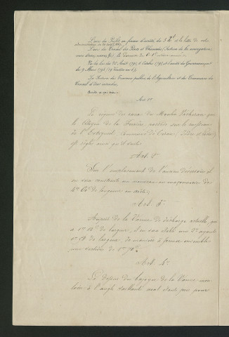 Règlement d'eau (27 juillet 1848)