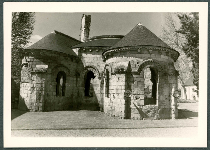 La Riche, prieuré Saint-Cosme : façade.