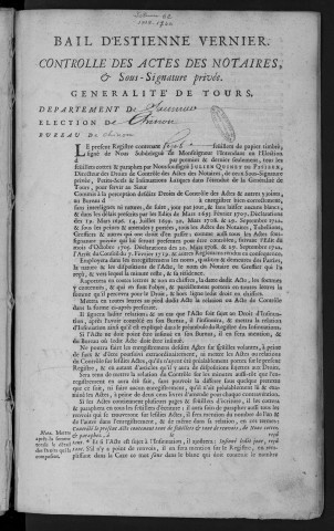 1739 (9 septembre)-1740 (12 janvier)