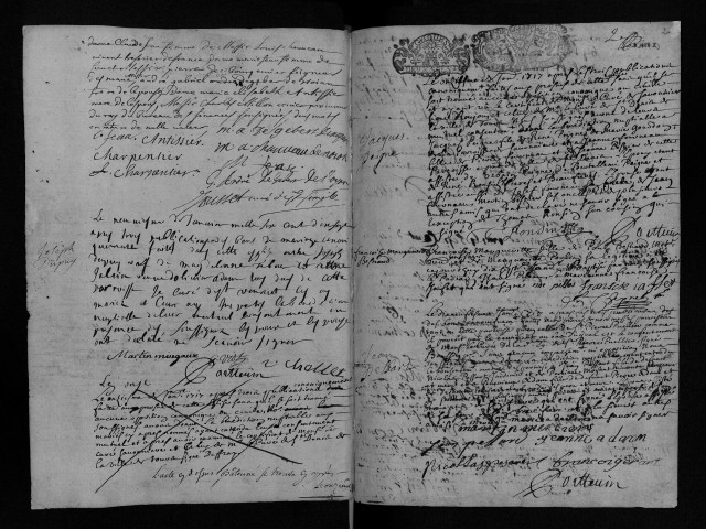 Collection communale. Baptêmes, mariages, sépultures, 1717-1720