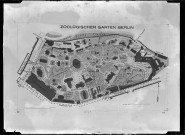 Plan du parc zoologique de Berlin.
