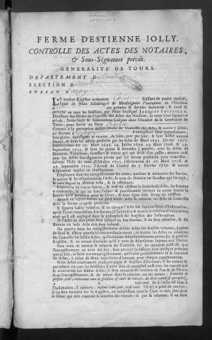 1737 (10 décembre)-1738 (26 juillet)