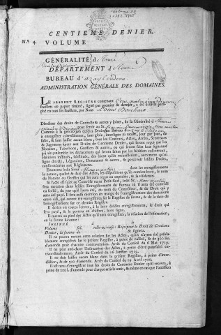 1782 (19 septembre)-1785 (29 mars)