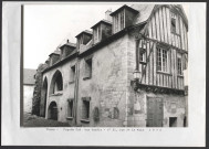 Façade sud sur jardin, 21 rue de la Paix.