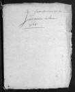Collection du greffe. Baptêmes, mariages, sépultures, 1768-1769