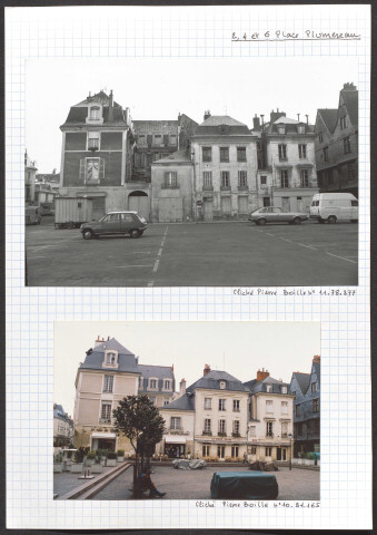 2, 4 et 6 place Plumereau.