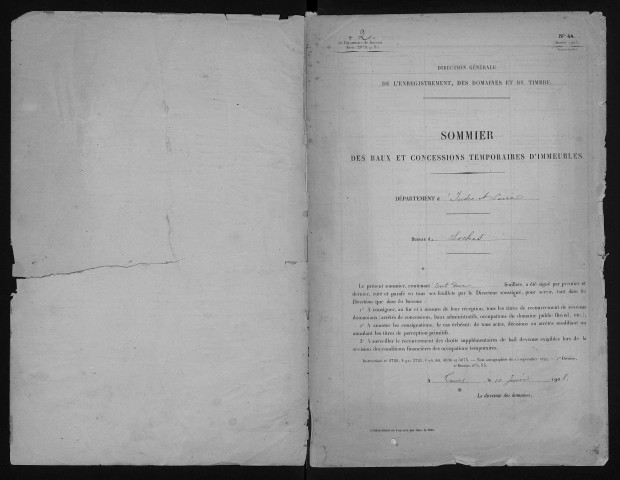 Communes du canton de Ligueil situées en zone libre (Ciran, Esves-le-Moutiers, Mouzay, Varennes et Vou) - 1940-1942