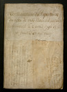 2 avril 1791-18 vendémiaire an VI