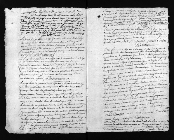 Collection du greffe. Baptêmes, mariages, sépultures, 1777