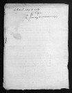 Baptêmes, mariages, sépultures, avril 1729-1730