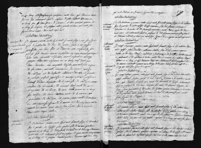 Collection du greffe. Baptêmes, mariages, sépultures, 1776