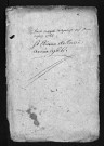 Baptêmes, mariages, sépultures, 1766