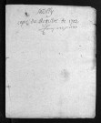 Baptêmes, mariages, sépultures, 1702