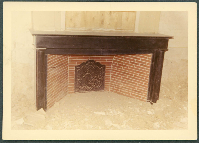 Château de Saché : cheminée.