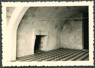 Château du Grand-Pressigny : pièce voutée.