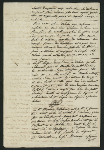 Procès-verbal d'enquête et de visite des lieux (26 avril 1836)