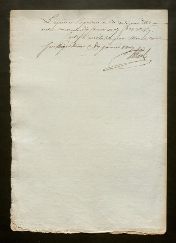 BIDAULT, Noël André (an IX-26 janvier 1833)