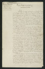 Procès-verbal de visite (14 septembre 1830)