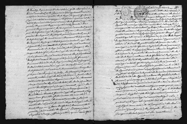 Mariages, 1793-an II