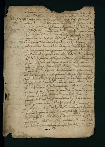 10 janvier - 12 mars 1490 (n.s.)
