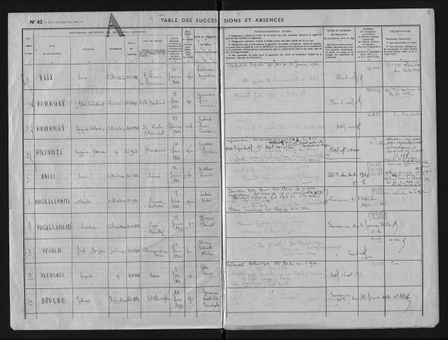 1963-1965 – N° d'origine : 26