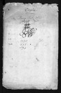 Collection du greffe. Baptêmes, mariages, sépultures, 1692-1694