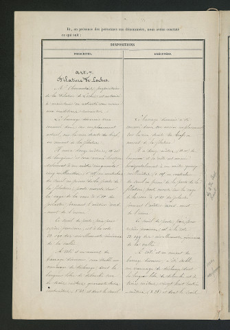 Procès-verbal de vérification (22 mai 1860)