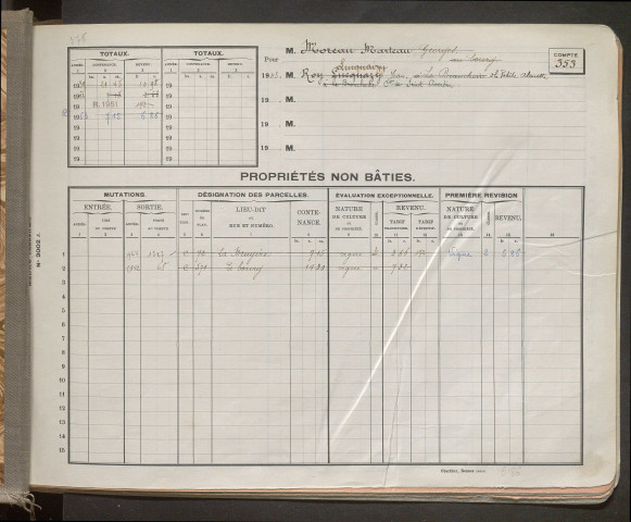 Comptes supprimés 351-800.