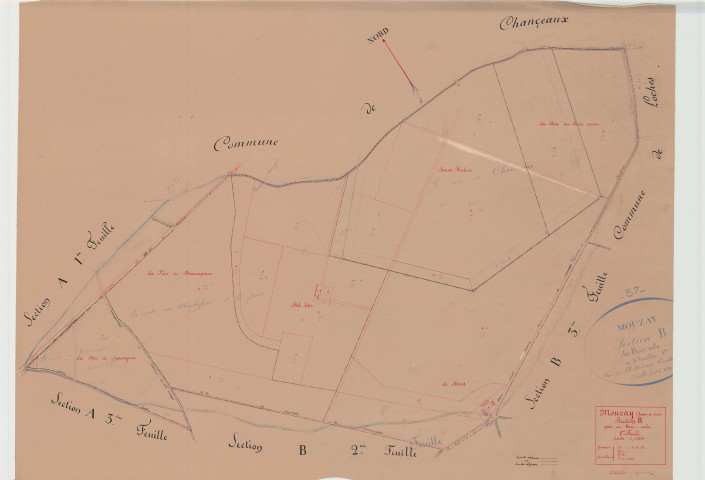Section B, feuille 1