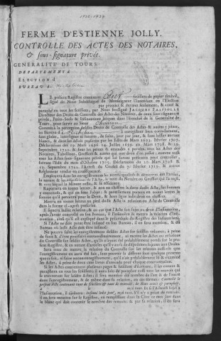1736 (10 décembre)-1737 (20 mai)