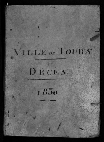 Décès, 1830