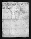 Collection du greffe. Baptêmes, mariages, sépultures, 1675