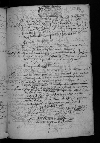 Collection communale. Baptêmes, mariages, sépultures, 1701-1702