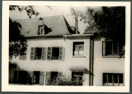 Le Mayet-de-Montagne, colonie de vacances : façade.