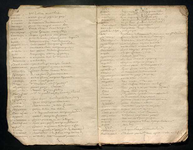17 janvier 1756-29 décembre 1758