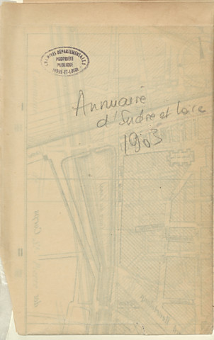 Annuaire statistique et commercial de Tours et du département d'Indre-et-Loire - 1903.