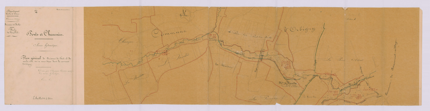 Plan général (15 juillet 1852)