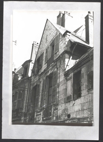 Rue Briçonnet avant travaux.