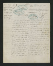 Documents relatifs aux modifications demandées au règlement des moulins de l'Abbaye et à foulon (1855-1858)