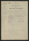Procès-verbal de récolement (13 août 1867)