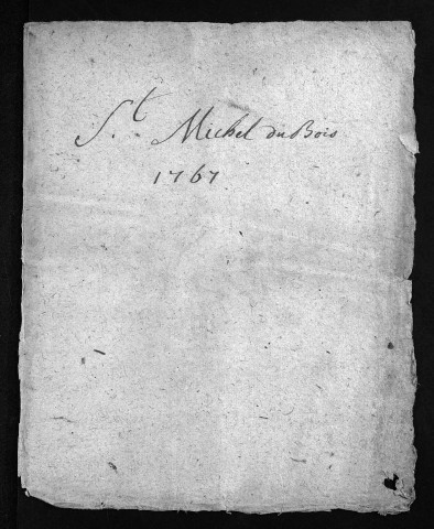 Baptêmes, mariages, sépultures, 1767