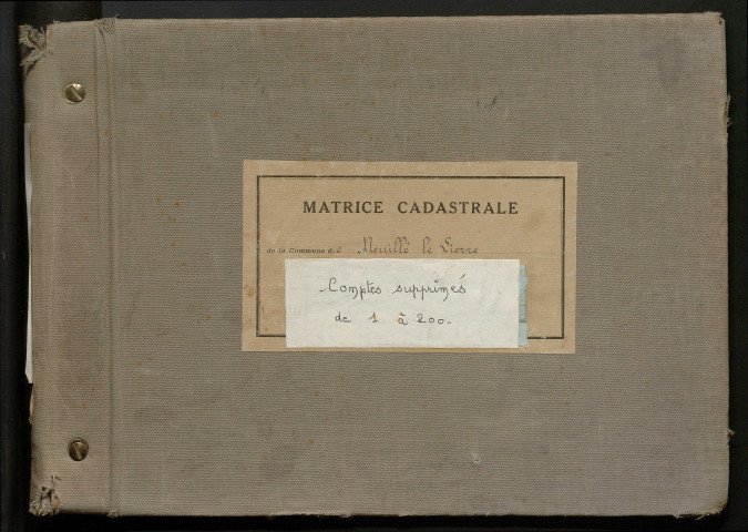 Comptes supprimés 1-200.