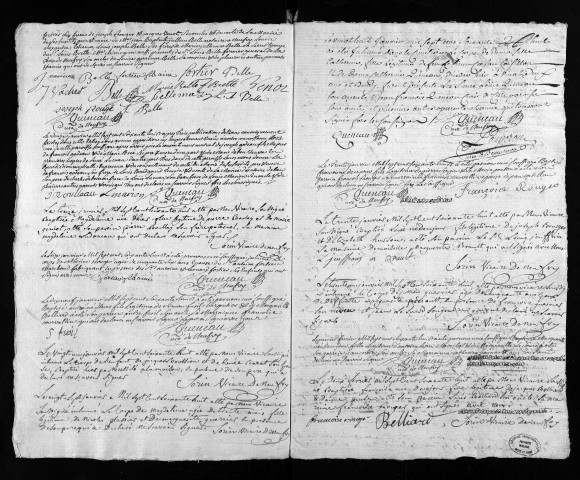 Collection du greffe. Baptêmes, mariages, sépultures, 1768