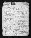 Collection du greffe. Baptêmes, mariages, sépultures, 1685 - L'année 1684 est lacunaire dans cette collection