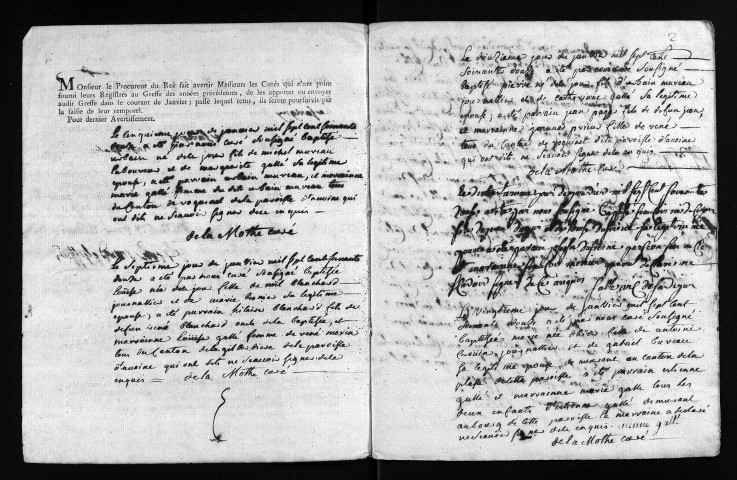 Baptêmes, mariages, sépultures, 1772