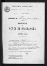 Section d'Artigny - Naissances, 1906-1921