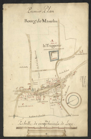 Plans de divers domaines du Liget.