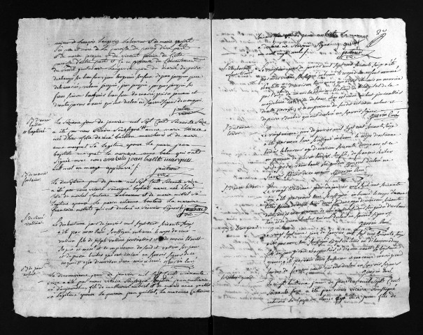 Collection du greffe. Baptêmes, mariages, sépultures, 1776