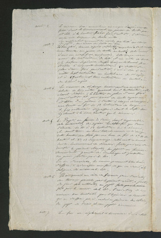 Arrêté préfectoral valant règlement d'eau (29 avril 1839)
