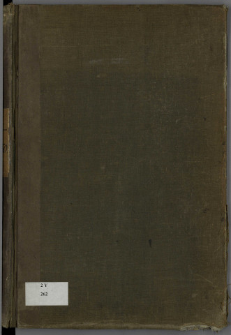 3 janvier 1858-19 septembre 1860